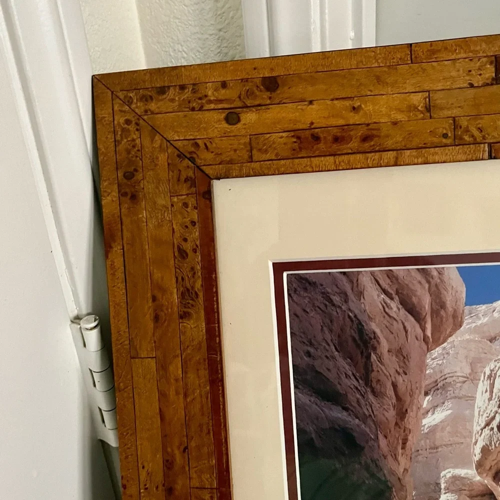 Rustic Brown Wooden Picture Frame 15/18 inch